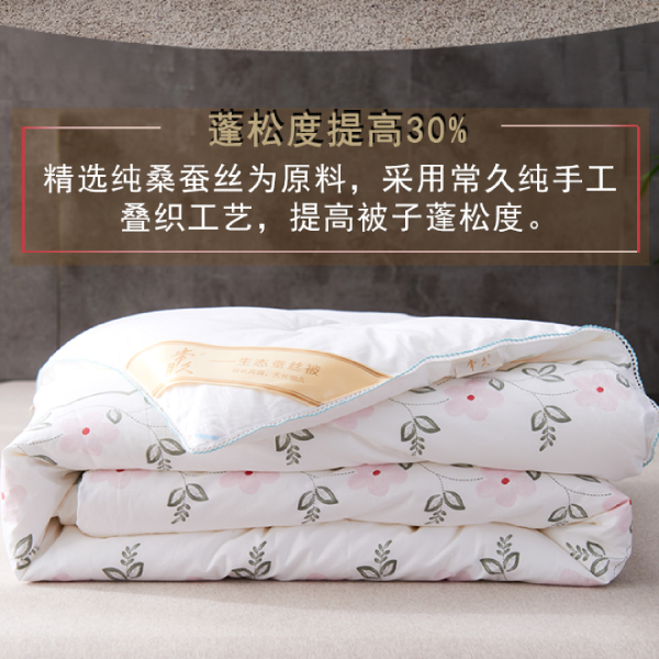 蠶絲被一千元左右的-這種重量的賣(mài)的比較好[常久]